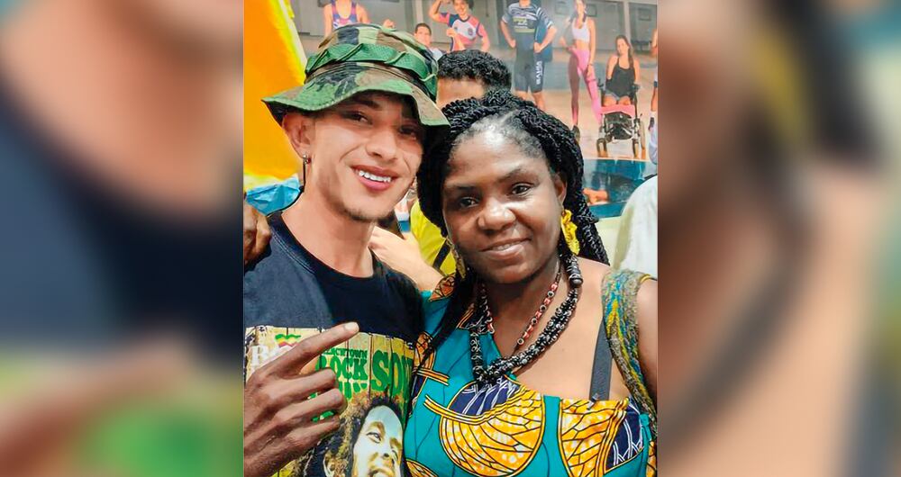 El joven también conoció a Francia Márquez.