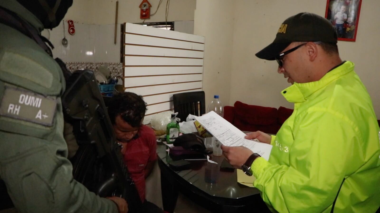 Cada integrante de la banda delincuencial cumplía con un rol en específico.