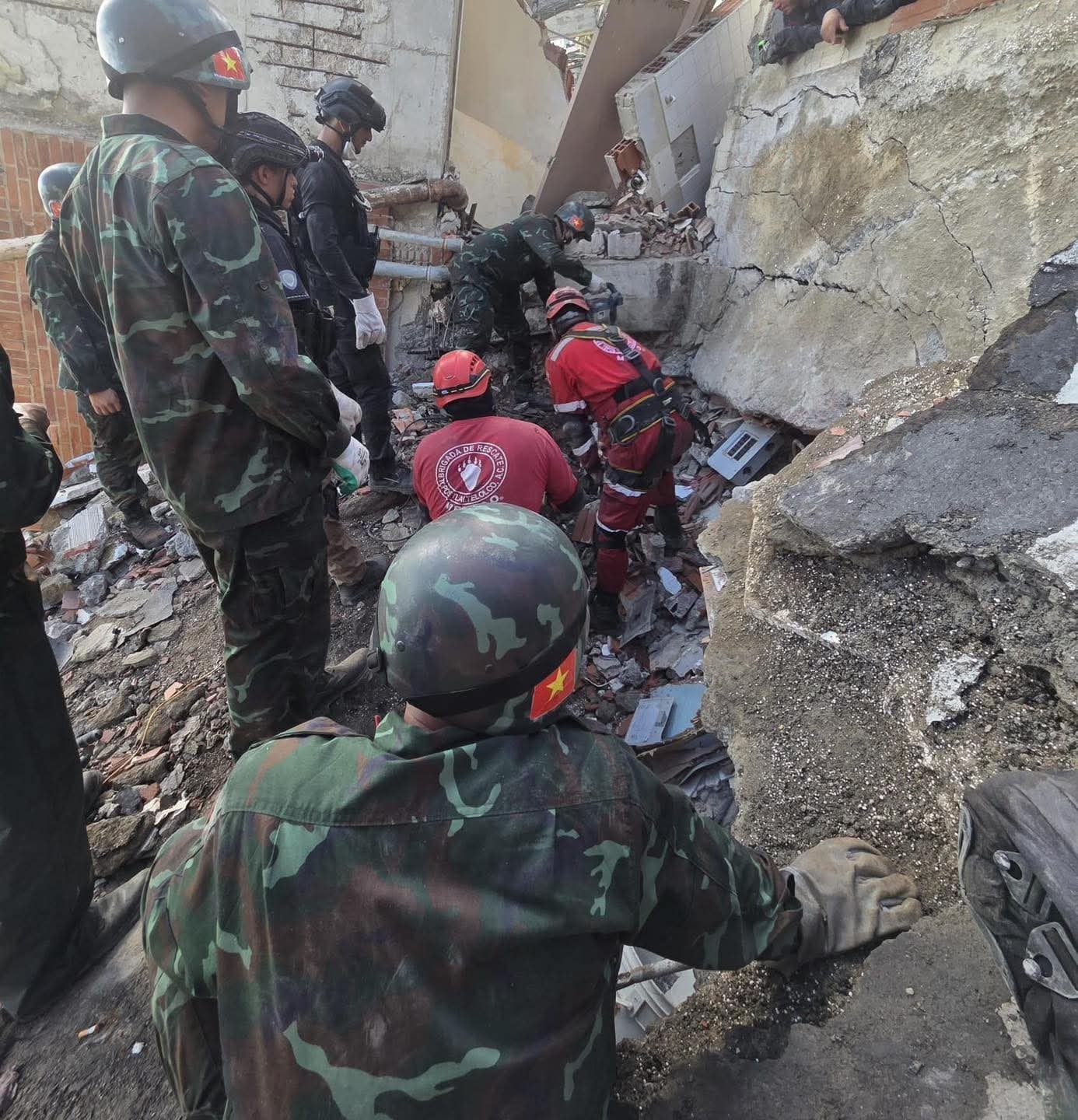 Los Topos de México en operación tras terremoto. Imagen de referencia