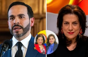 Abelardo De La Espriella, Magda Yolima Amaya y Alexandra Falla.