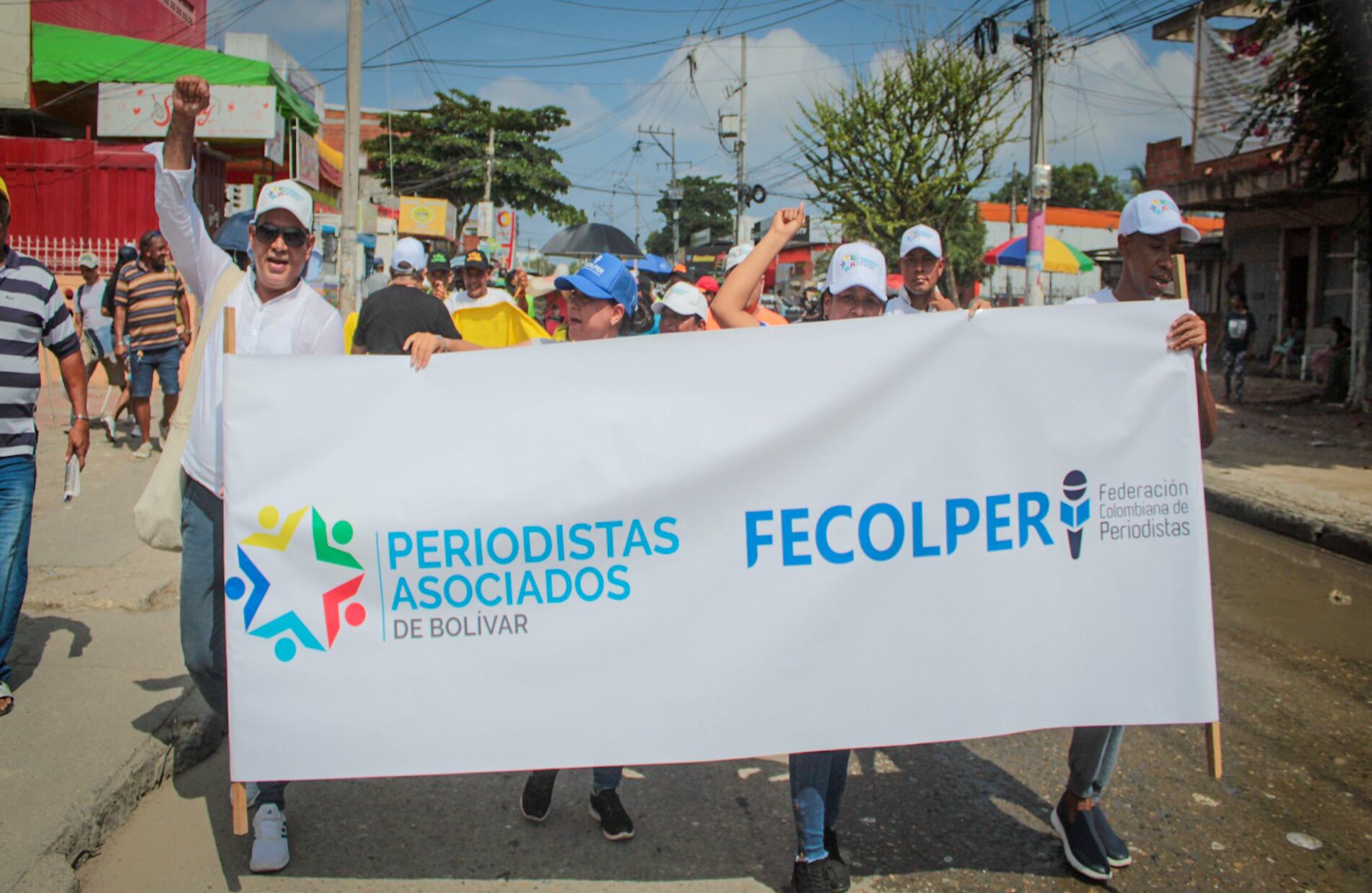 Marcha del 1.º de mayo en Cartagena