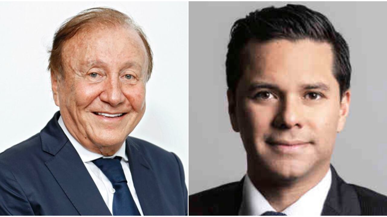 Rodolfo Hernández y Luis Carlos Vélez