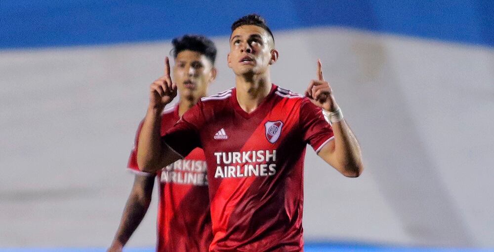 Triplete de Santos Borré y golazo de Carrascal en clasificación de River en Copa Libertadores