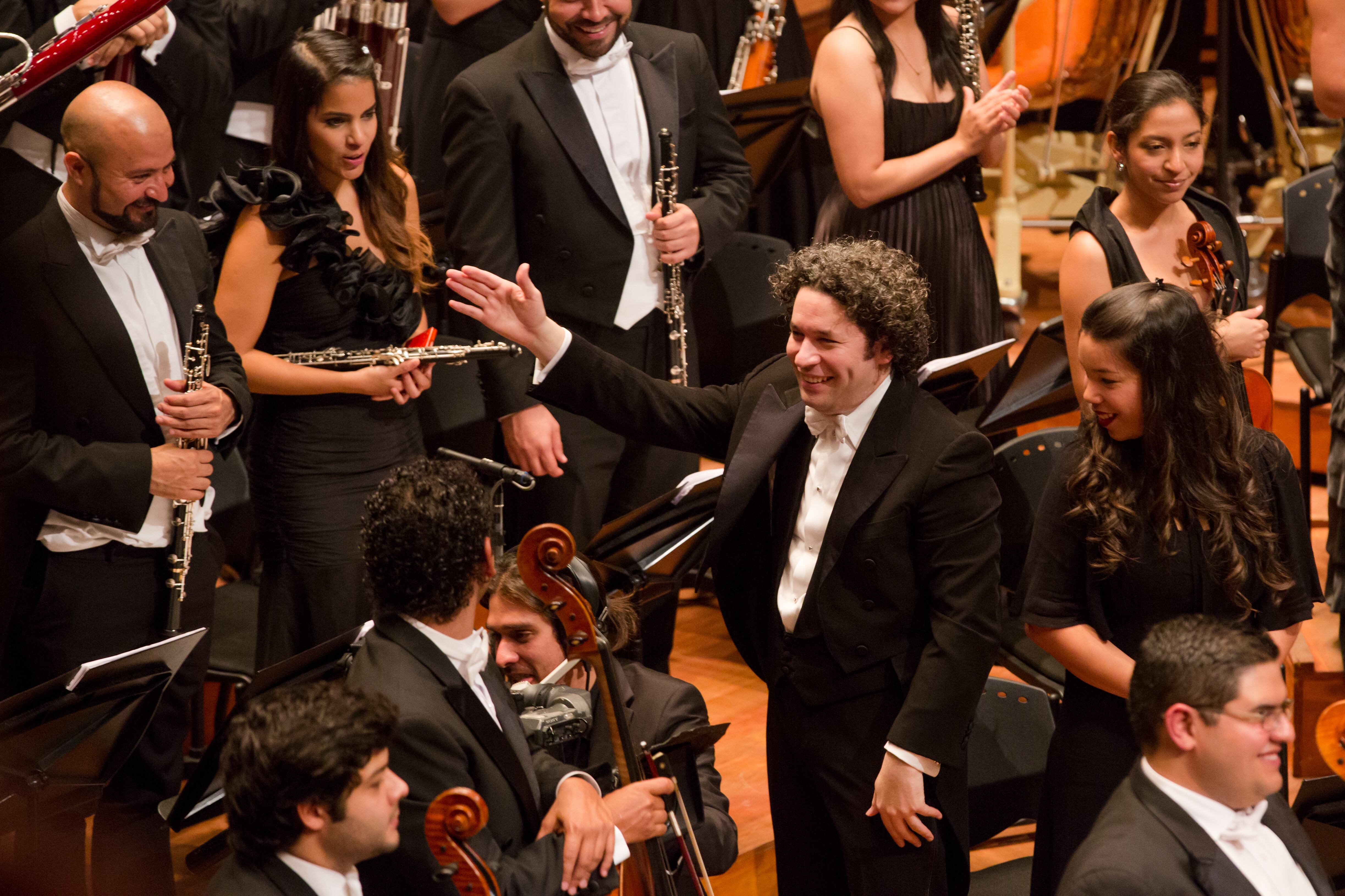 La ‘Sinfonía n.° 9 en re mayor’ de Gustav Mahler, dirigida por Gustavo Dudamel e interpretada por la Orquesta Sinfónica Simón Bolívar.