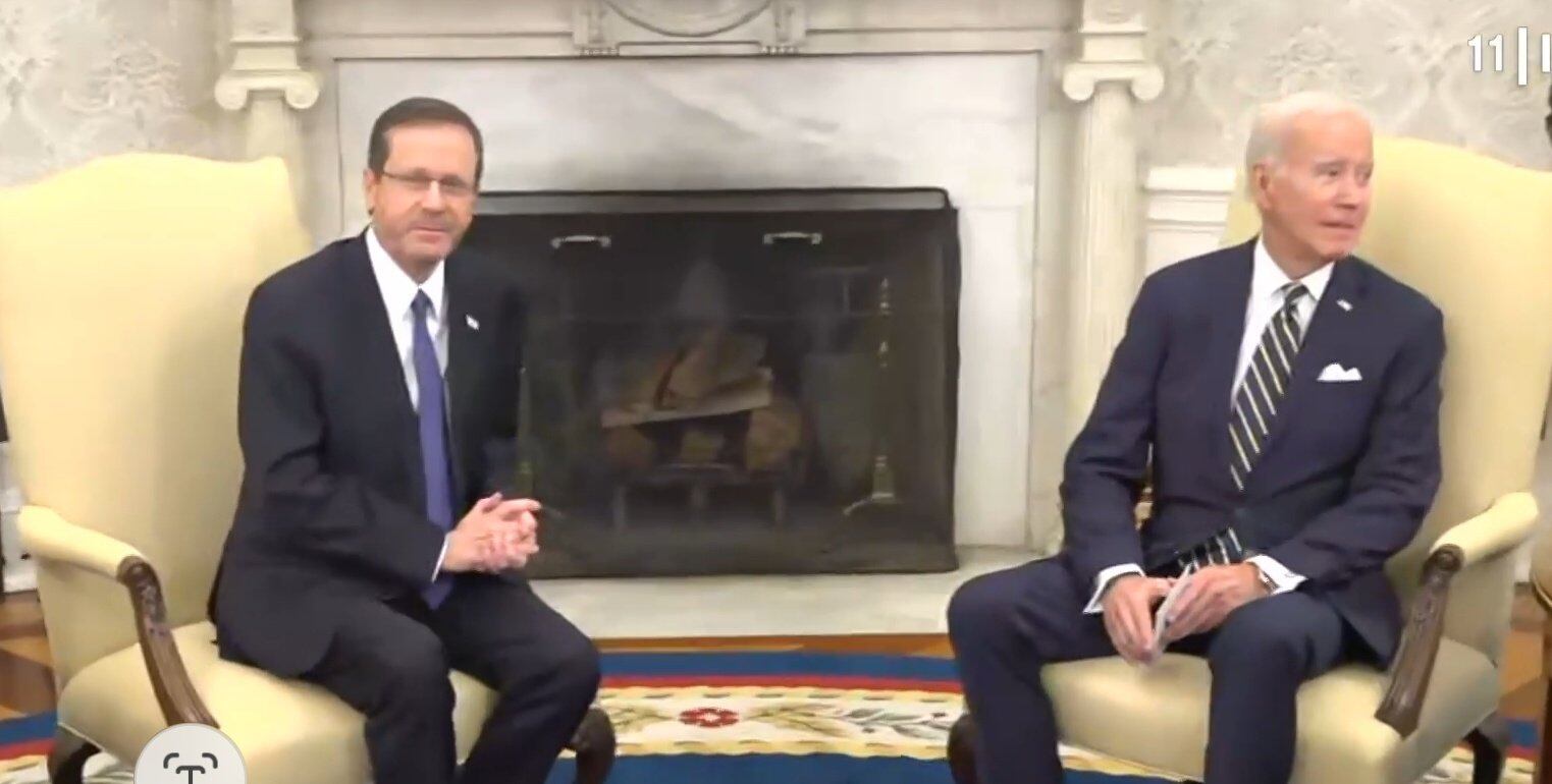 Las delegaciones de Estados Unidos e Israel se reunieron en la Casa Blanca.