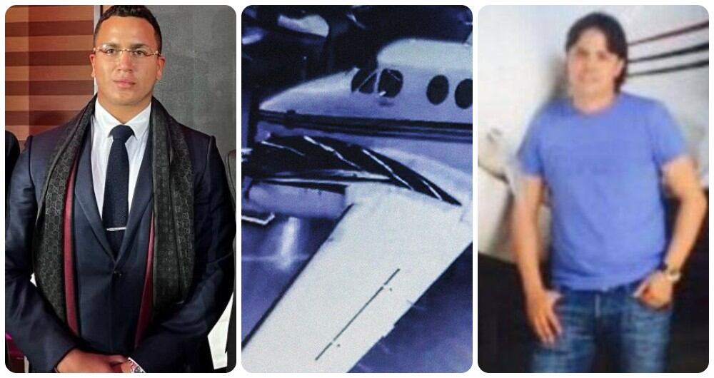 Omar Hernández hablará del narcopiloto (a la derecha) que, según él, fungió como "testaferro" de una empresa de criptomonedas para servir a la campaña de Gustavo Petro.