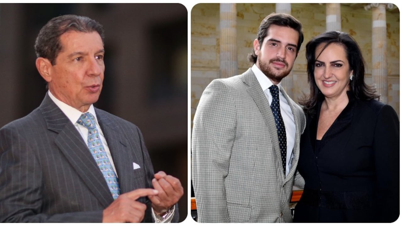 José Félix Lafaurie, Juan José Lafaurie y María Fernanda Cabal.