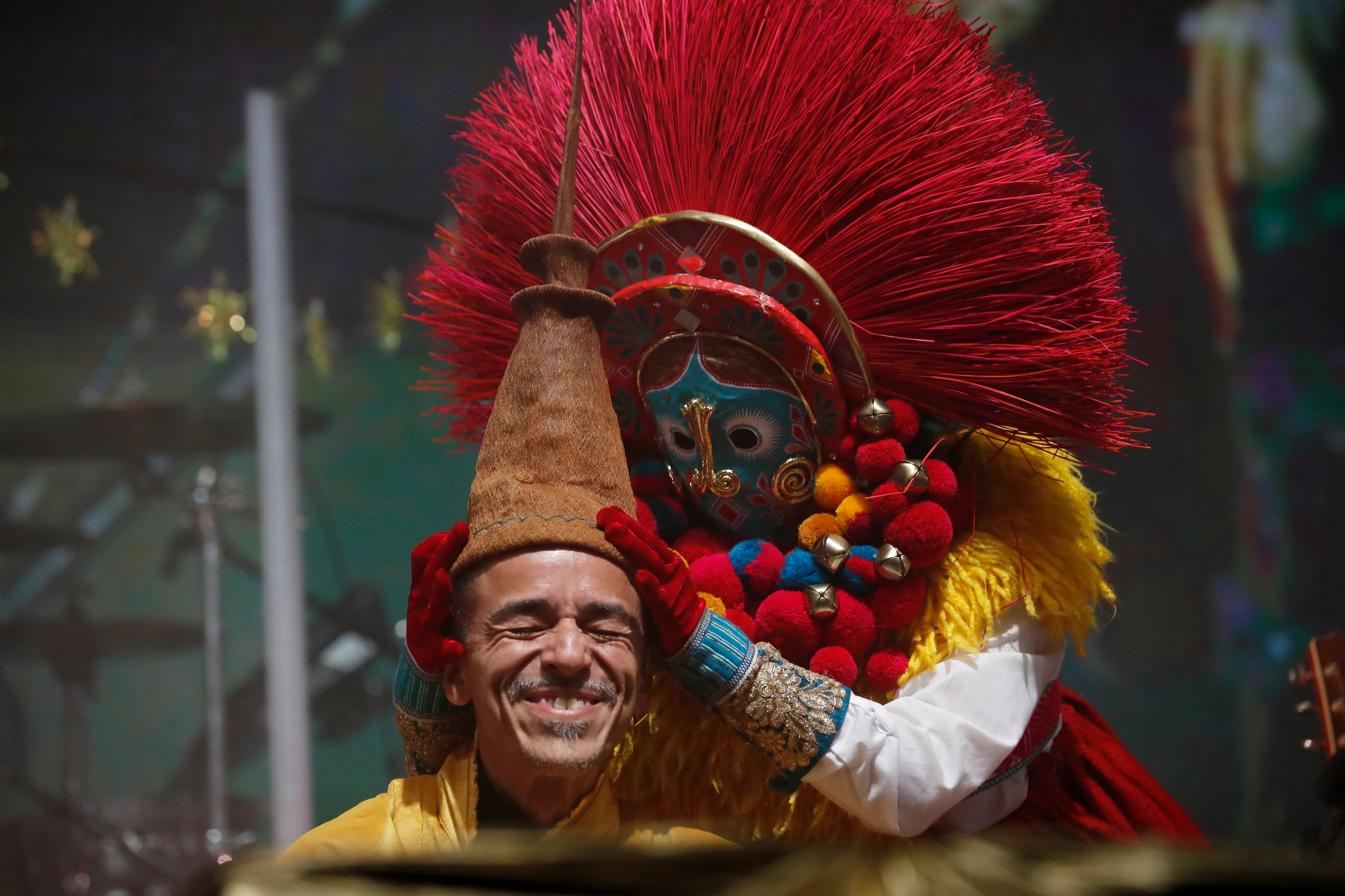 Concierto Aterciopelados 28 años  El Dorado su segundo trabajo de estudio Andrea Echeverri y Héctor Buitrago , junto a Carlos Vives y al cantante de Café Tacvba, Rubén Albarrán
Palacio de los Deportes de Bogotá 
22 de abril de 2023
Foto Guillermo Torres Reina / Semana