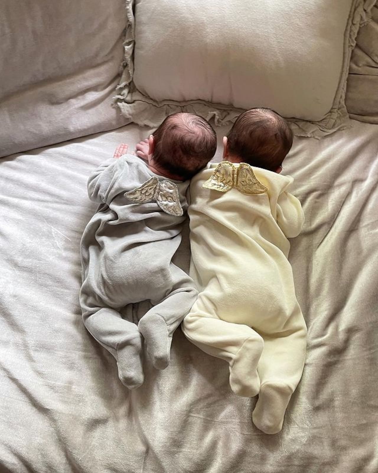 Los gemelos de la exreina ya nacieron