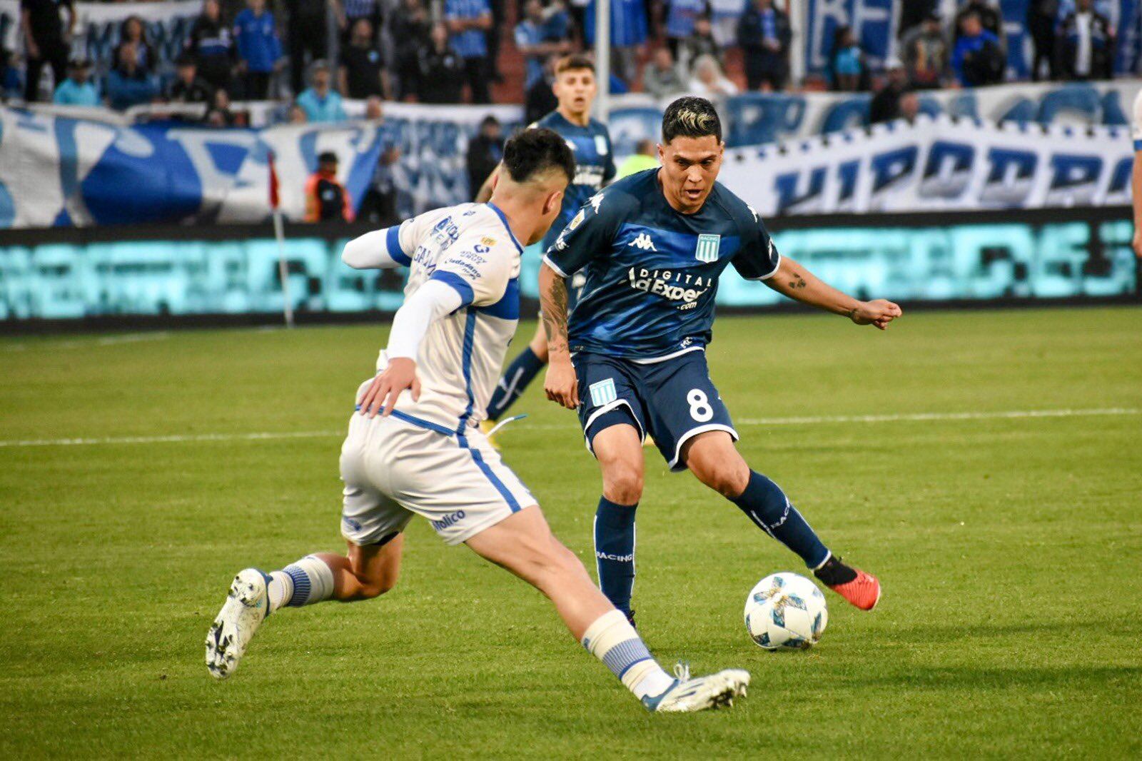 Juan Fernando Quintero, volante de Racing.