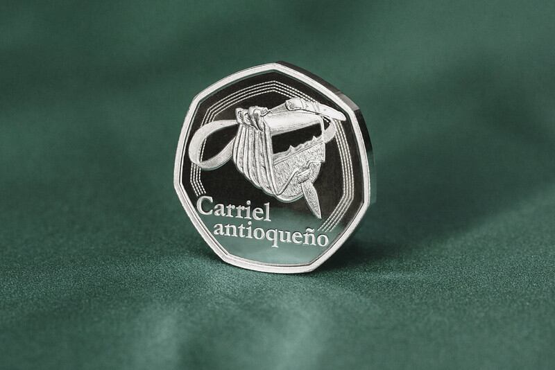 Desde este viernes, 15 de noviembre, el Banco de la República puso en circulación una moneda conmemorativa del guarniel-carriel antioqueño.