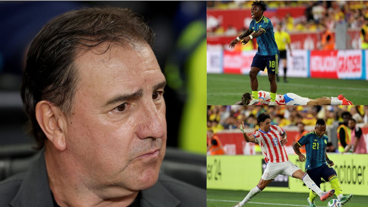 El técnico Néstor Lorenzo se refirió a la renovación que atraviesa Colombia tras la derrota ante Paraguay.