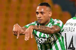 Jarlan Barrera, jugador del Atlético Nacional