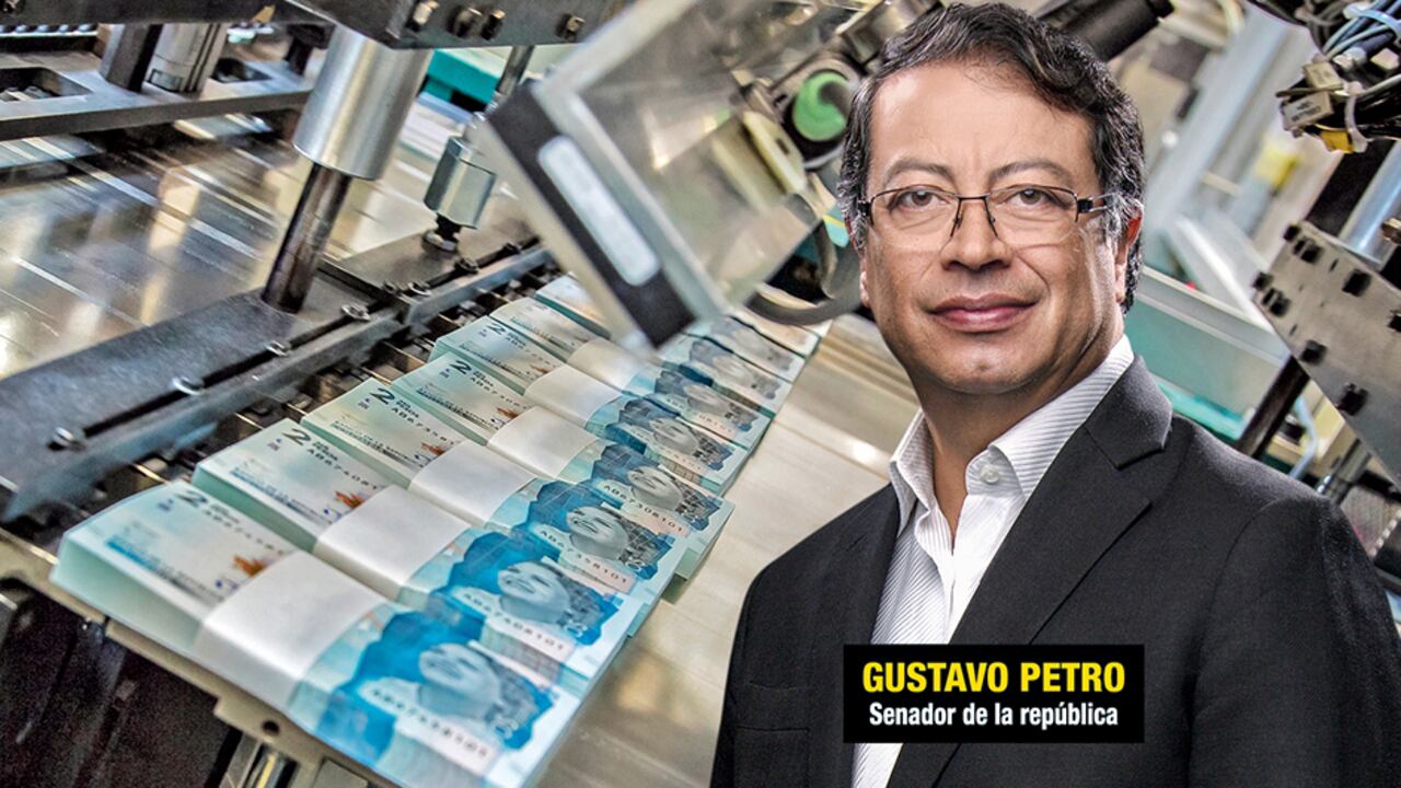 La emisión propuesta por Petro estaría destinada a entregar un salario mínimo a todos los hogares vulnerables y a pagar la nómina de las pequeñas y medianas empresas.