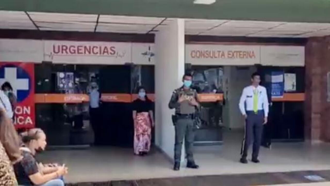 Los padres del menor lo llevaron hasta el puesto de salud