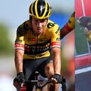 El esloveno sufrió una fuerte caída sobre el final de la jornada 16.