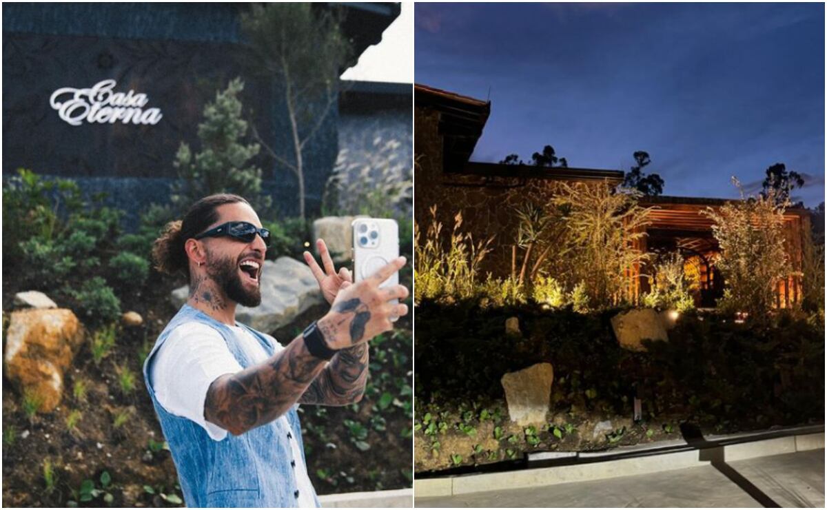 Maluma abrió las puertas de su nuevo restaurante Casa Eterna, en Medellín.