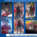 Este es el cartel de los presuntos responsables del incendio de la Registraduría de la Gamarra.