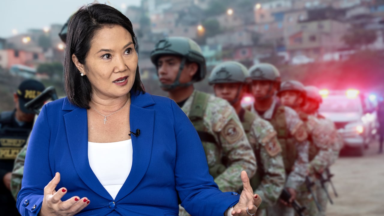 Keiko Fujimori, presidenta de Perú.