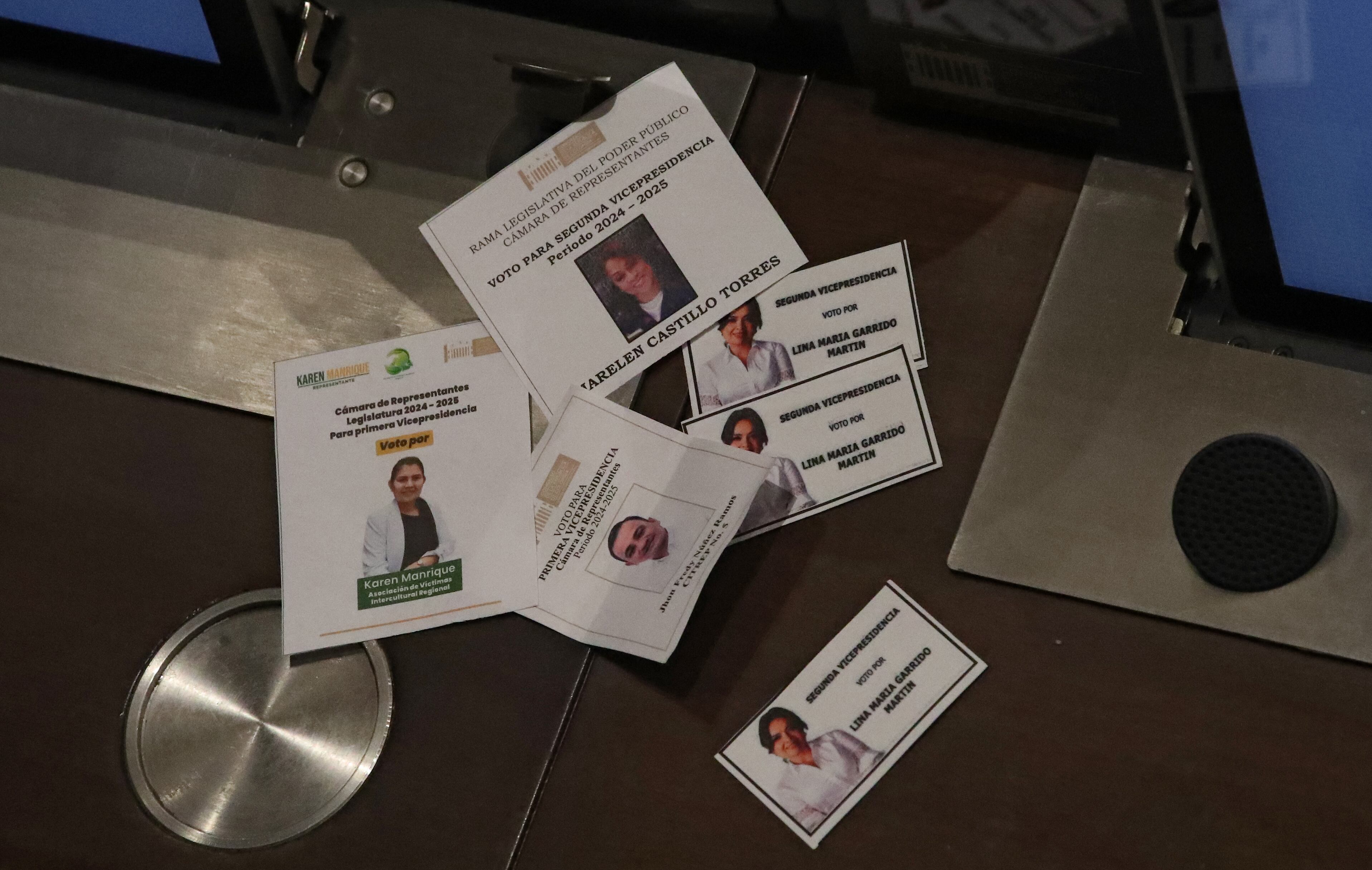 Votaciones Presidencia de Cámara