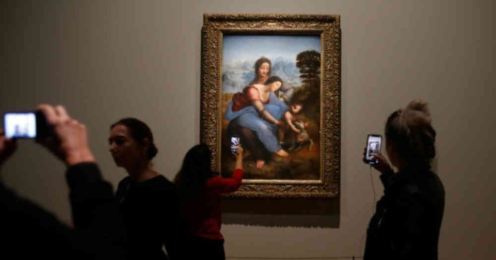 La retrospectiva ofrece la oportunidad única de admirar diez cuadros del maestro, al que los especialistas sólo atribuyen un total de 20. Foto: AFP / Francois Guillot