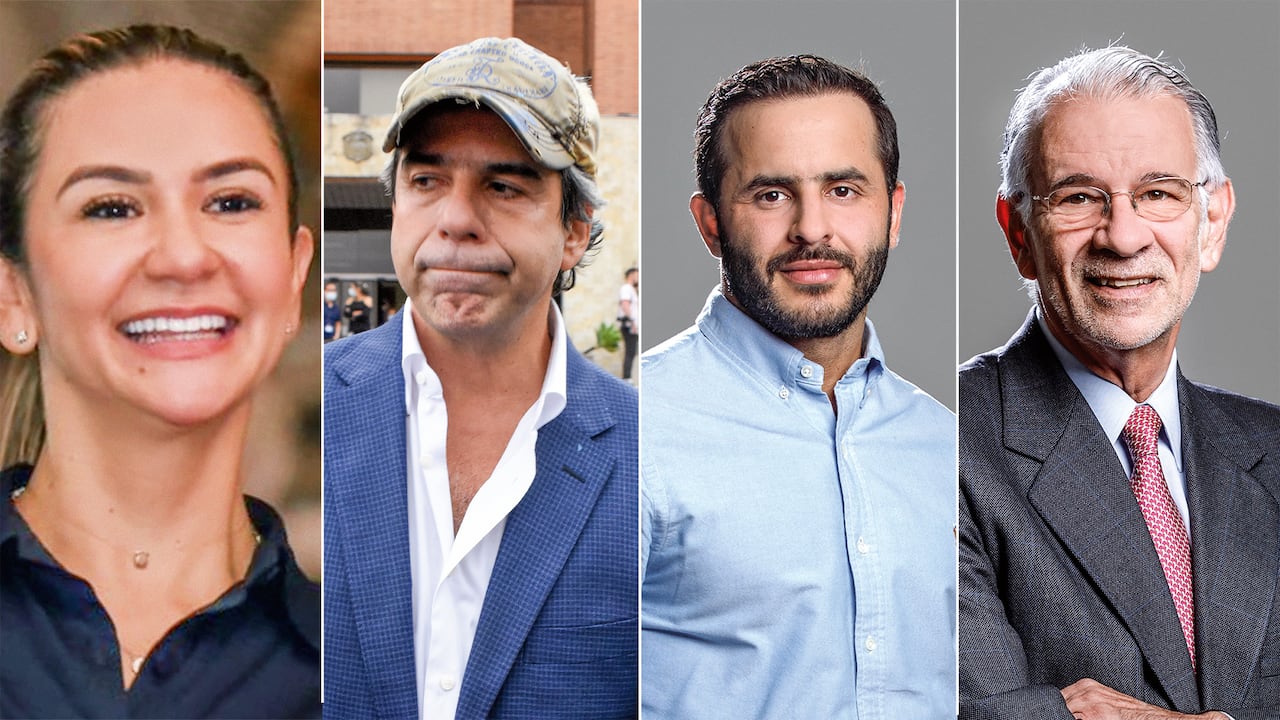 Elvia Milena Sanjuan, gobernadora del Cesar; Alejandro Char, alcalde electo de Barranquilla; Erasmo Zuleta, gobernador electo de Córdoba y Eduardo Verano, gobernador electo del Atlántico.