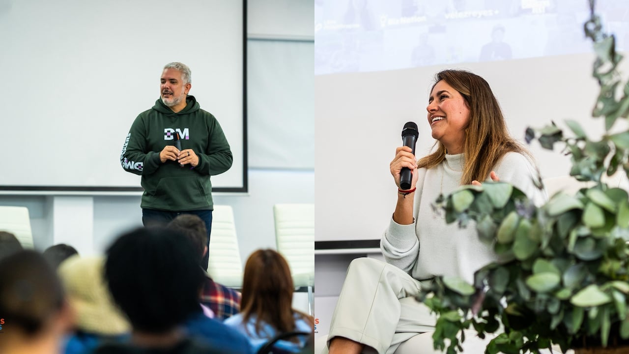 Iván Duque y María Juliana Ruiz