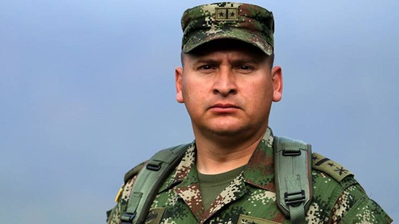 Coronel Hernán Javier Gutiérrez Oliveros, comandante del Batallón de Artillería Coronel Jorge Eduardo Sánchez