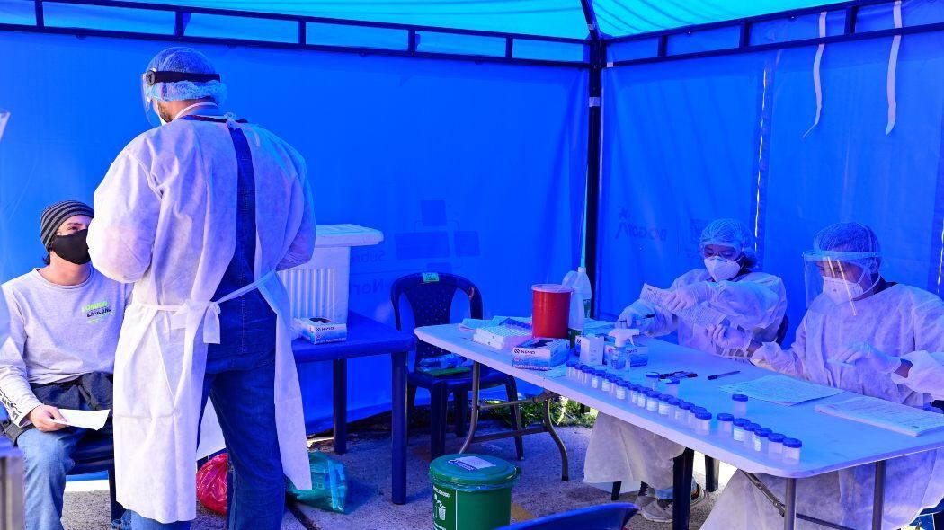 Pruebas gratis de covid-19 en Bogotá