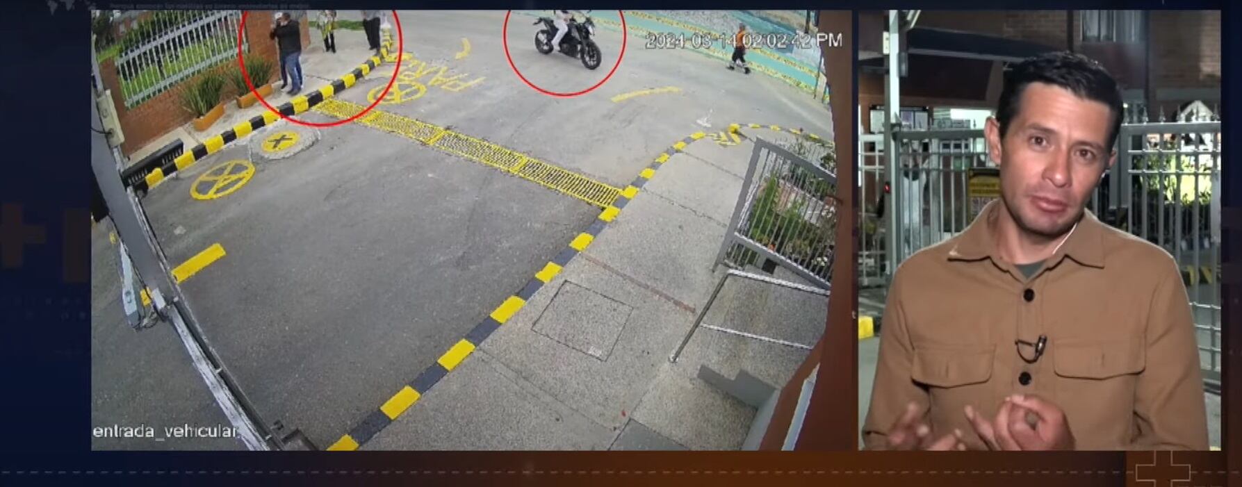 En ese momento contó que el hijo del periodista, lo que hizo fue meterse las manos a los bolsillos, algo que llamó la atención del delincuente que de inmediato accionó su arma contra el joven de 19 años.