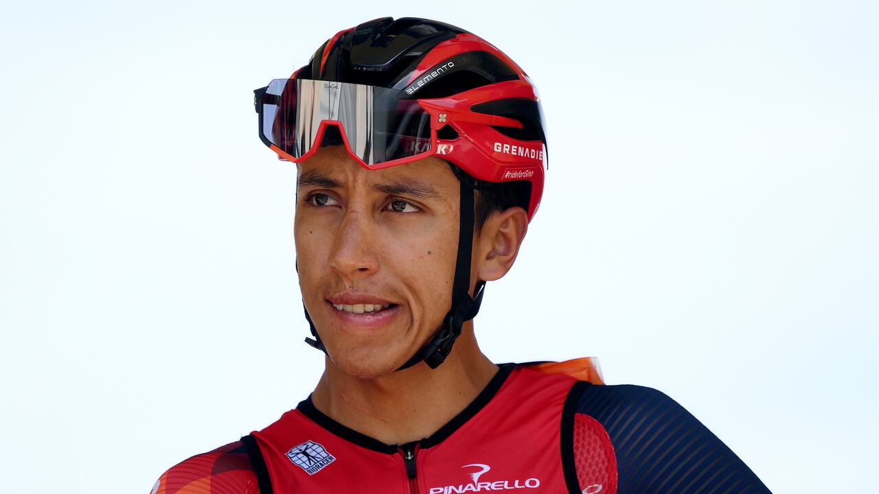 Egan Bernal en el Tour de Francia 2023.