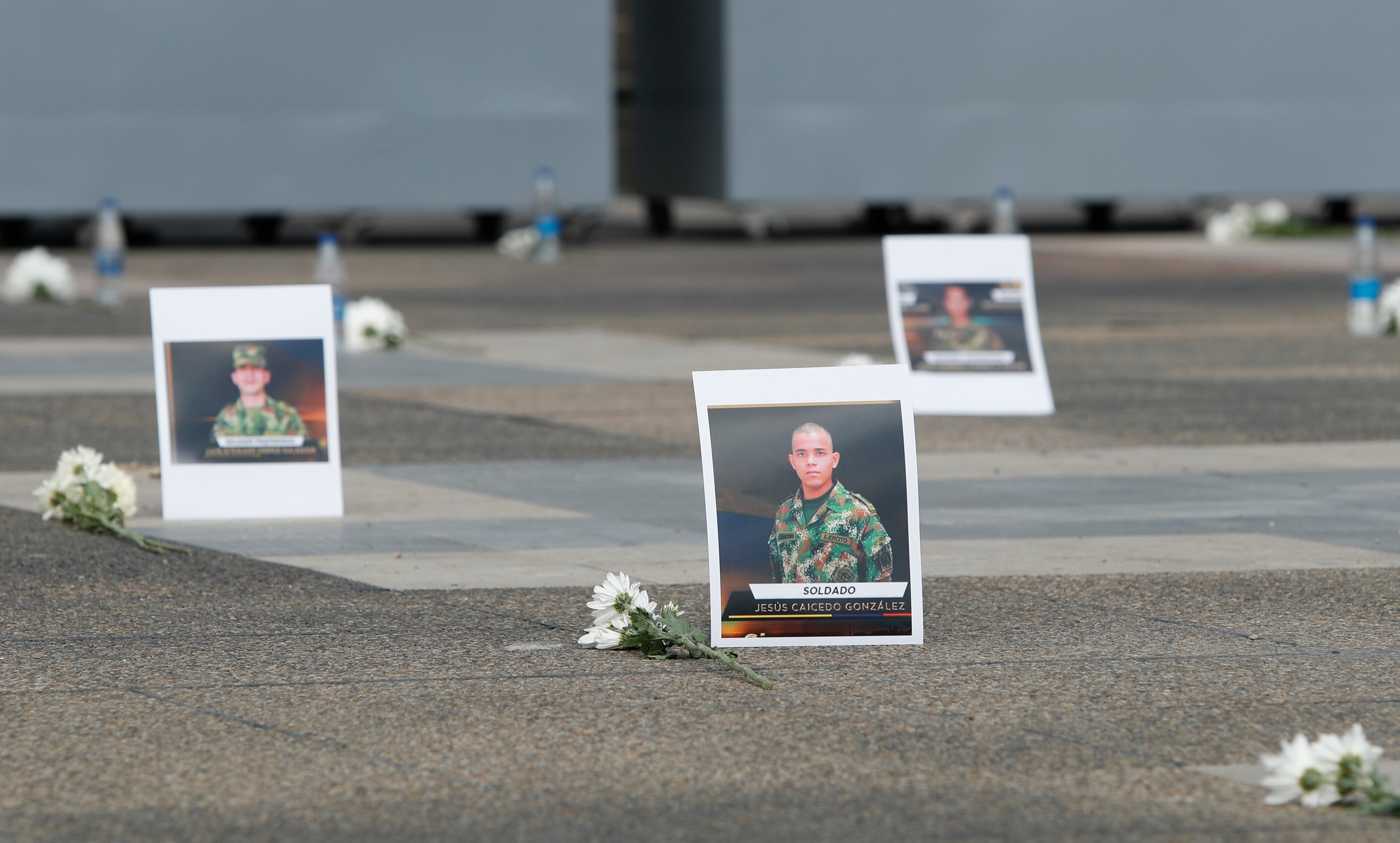 Familiares de miembros de la Fuerza Pública víctimas del conflicto
Bogotá enero 2022
Foto Guillermo Torres / Semana