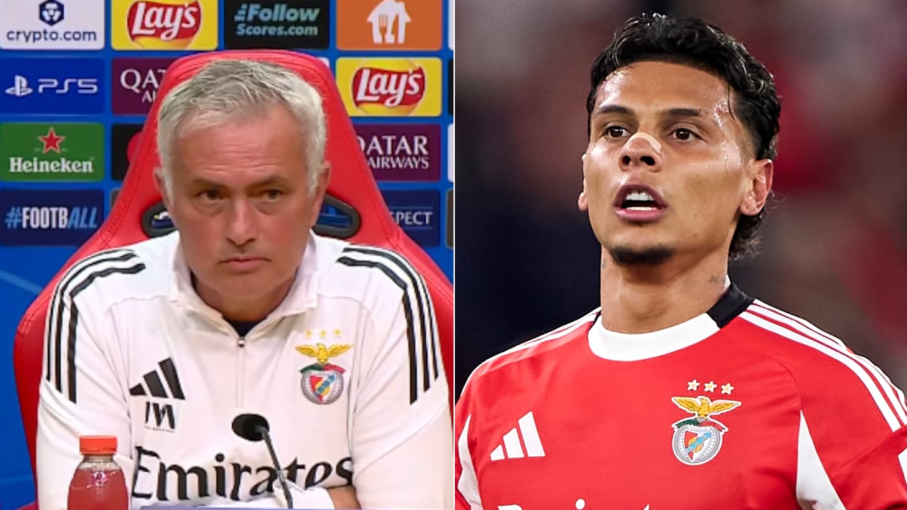 Richard Ríos estará entre los convocados para el partido de Benfica vs. Real Madrid.