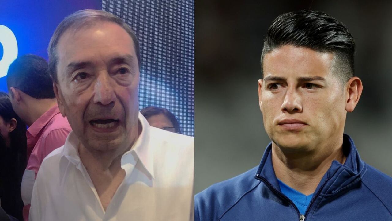 Fuad Char y James Rodríguez se reunirán para negociar su posible incorporación al Junior de Barranquilla.