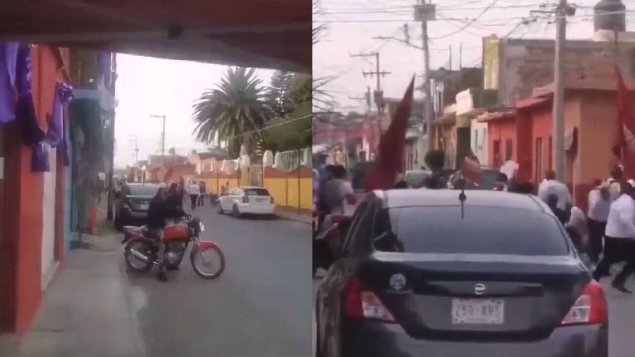 Los hechos se produjeron en pleno acto de campaña