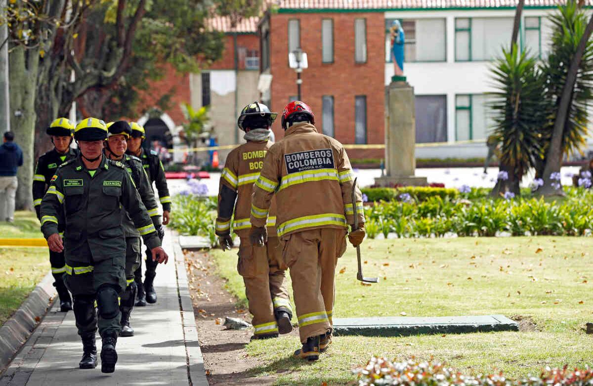 La última explosión de este tipo contra la Policía sucedió hace un año, justo el 27 de enero foto: León Darío Peláez/Semana