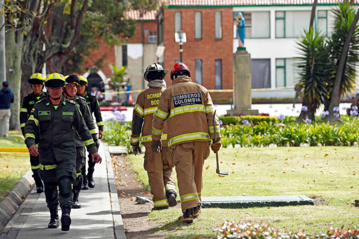 La última explosión de este tipo contra la Policía sucedió hace un año, justo el 27 de enero foto: León Darío Peláez/Semana