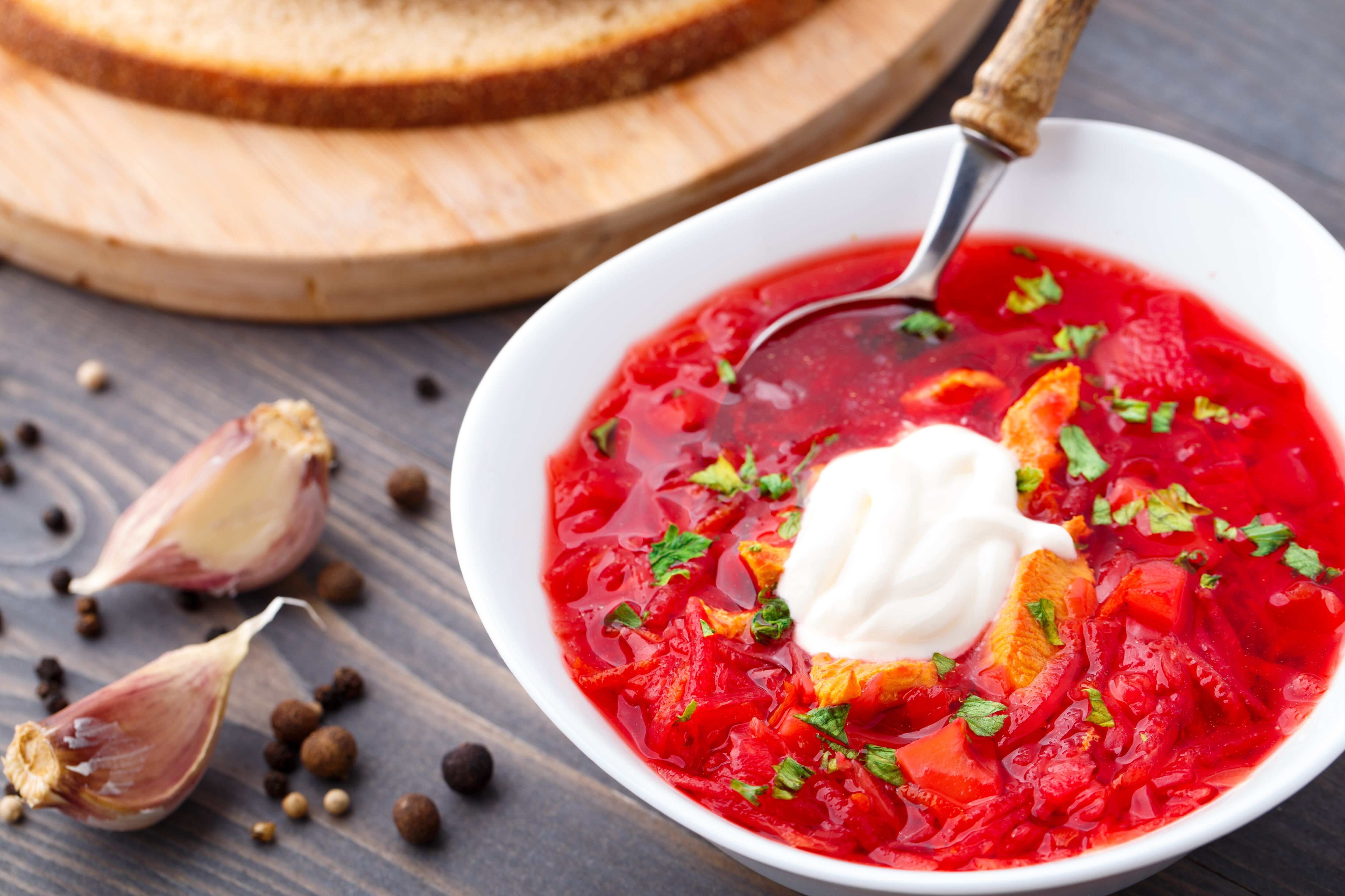 El gazpacho es nutritivo.