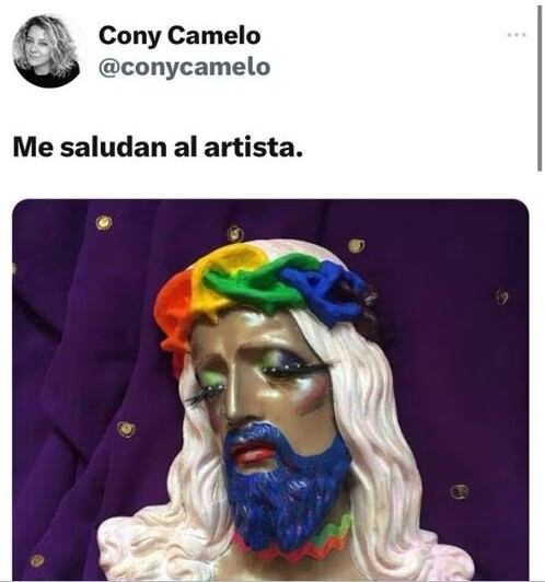 Polémico trino Cony Camelo.