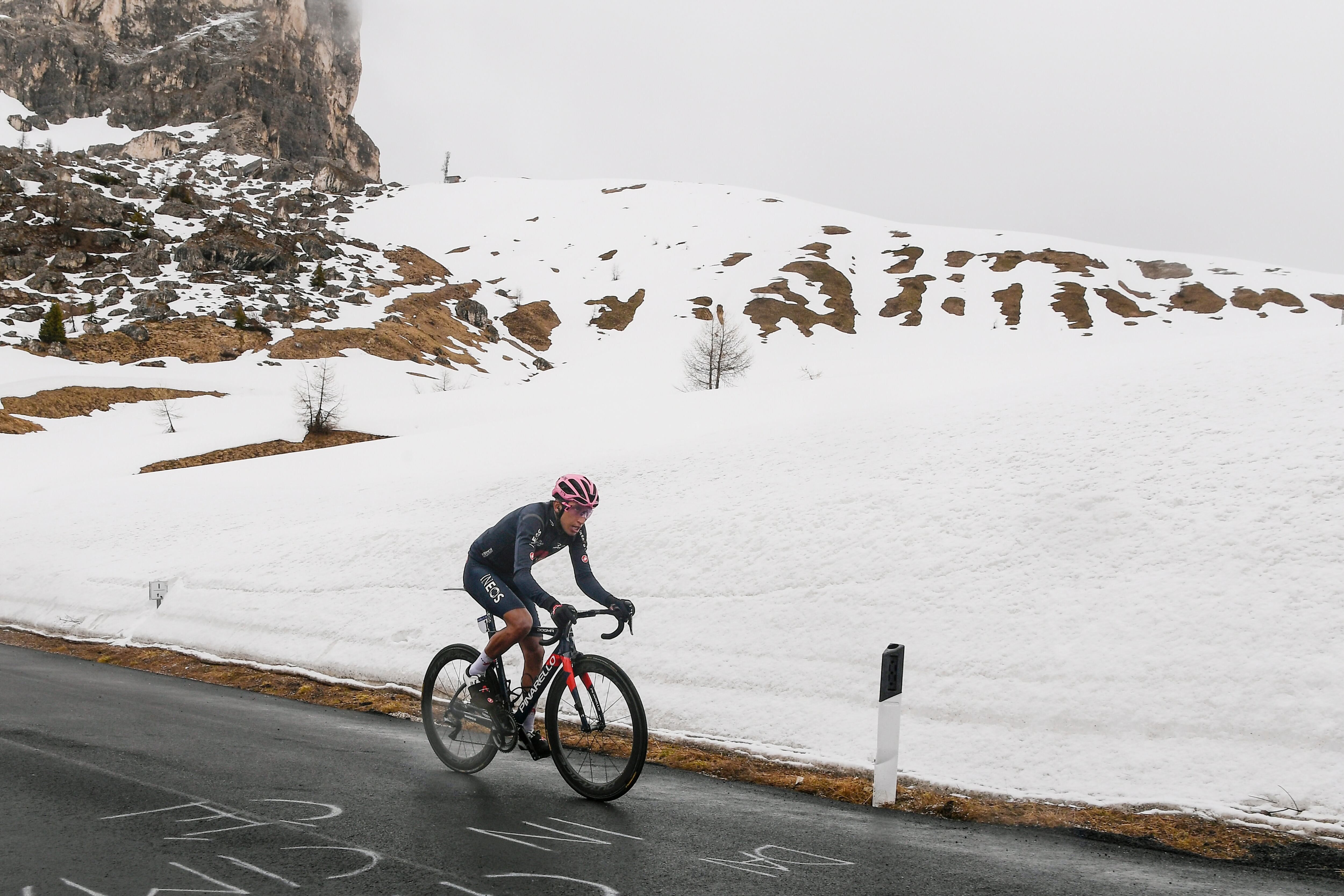 Egan Bernal en el Giro de Italia 2021