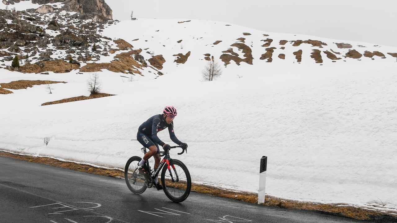 Egan Bernal en el Giro de Italia 2021