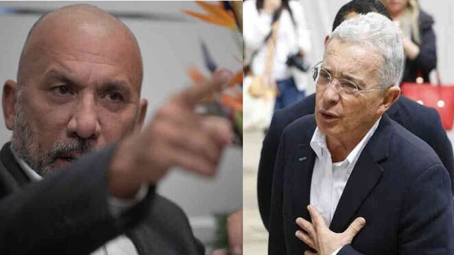 Álvaro Uribe y Roy Barreras: del amor al odio político. Foto: montaje SEMANA. 