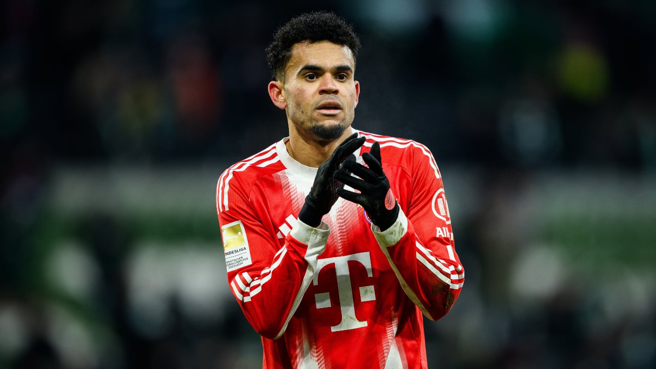 Luis Díaz, colombiano figura con el Bayern Múnich alemán.