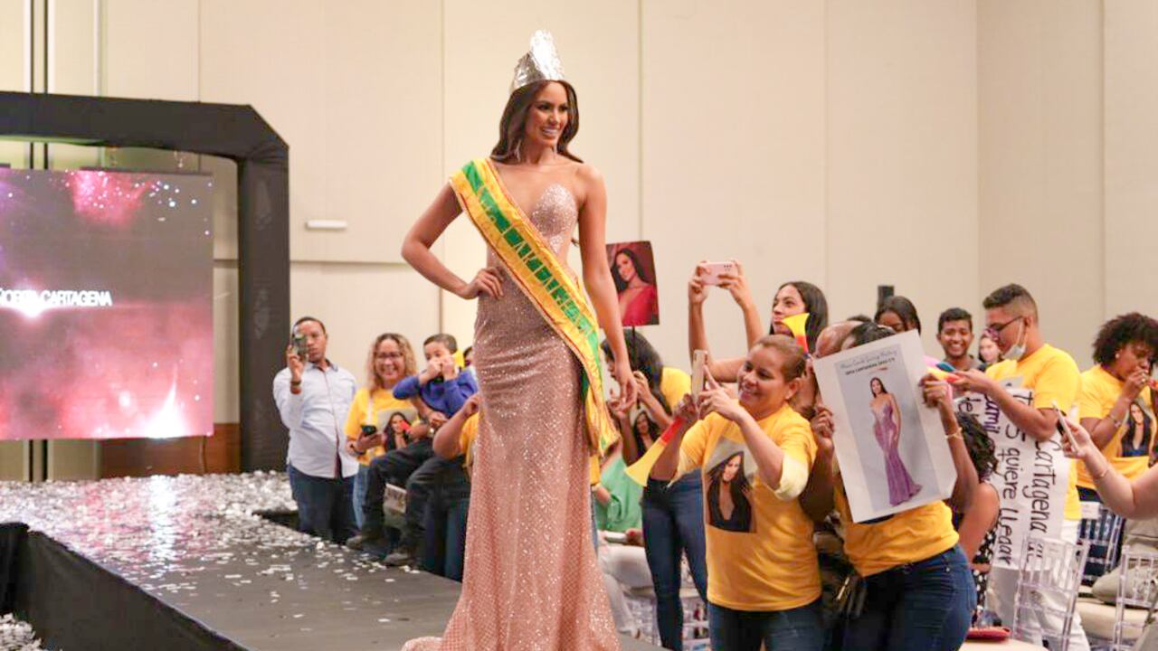 Esta es la nueva Señorita Cartagena: María Camila Sinning Martínez, comunicadora social y modelo de 24 años.