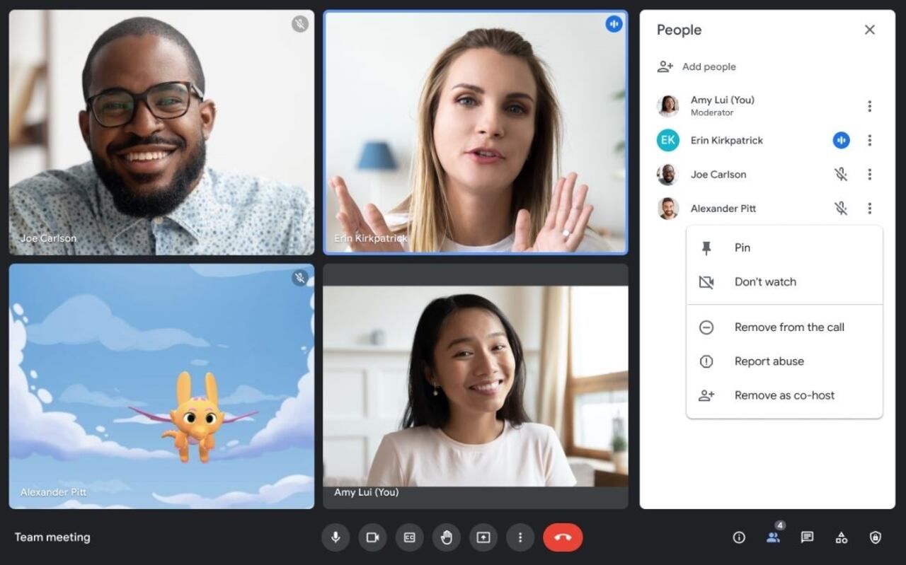 Google Meet es una de las plataformas más usadas.