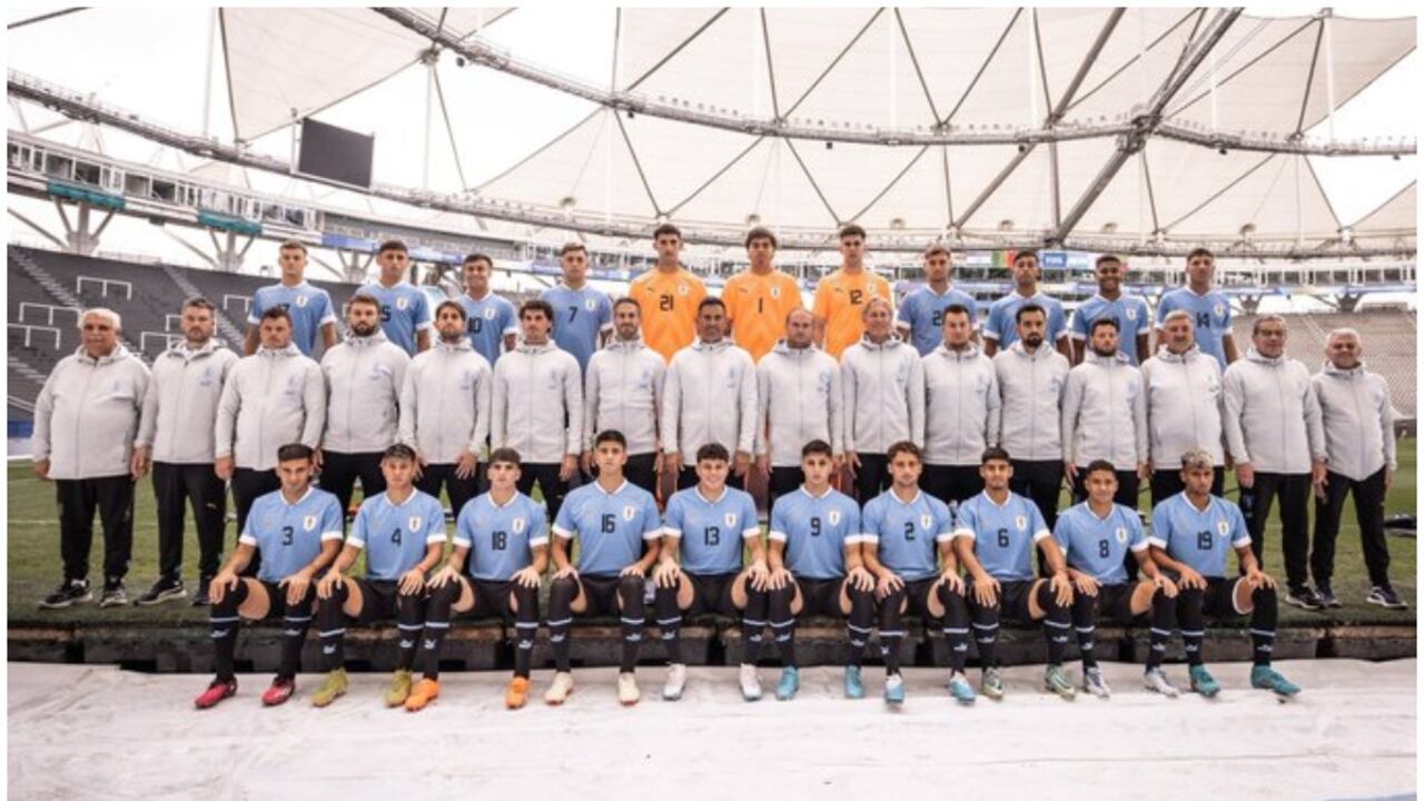 Uruguay sub 20 es la selección sudamericana que debutará este lunes 22 de mayo en el mundial de Argentina