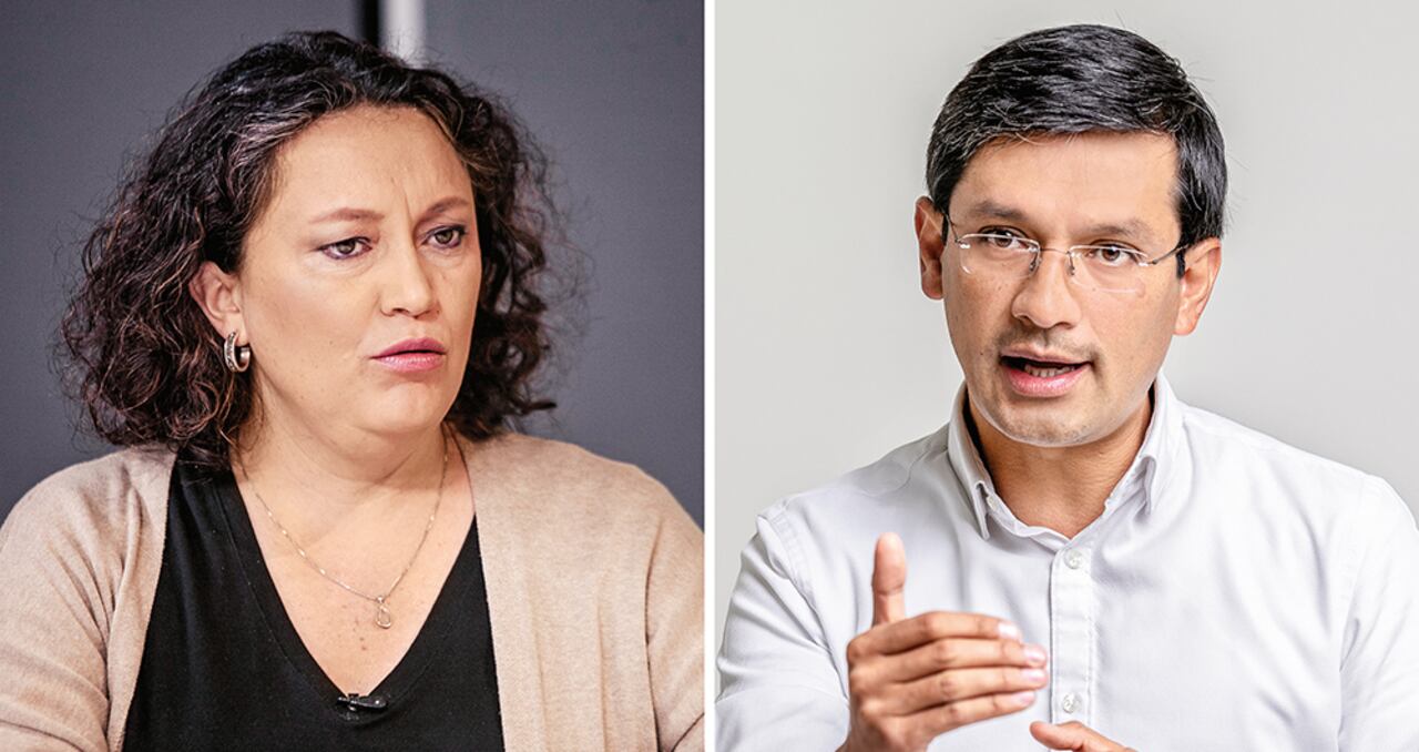 Angélica Lozano y Camilo Romero son los líderes de las dos corrientes que hoy tienen dividida a la Alianza Verde. El apoyo a Gustavo Petro, la principal diferencia.