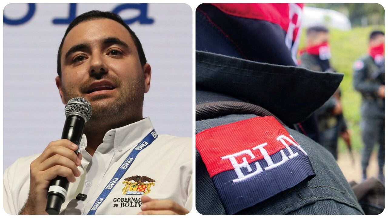 El gobernador de Bolívar, Yamil Arana, anunció el fin del paro armado del ELN.