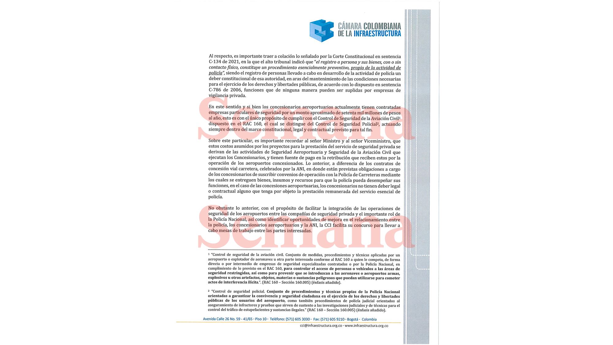 Necesario retorno de la Policía Aeroportuaria a la mayoría de los aeropuertos concesionados. Rad