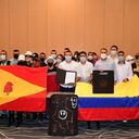 El acto simbólico tras el acuerdo de la primera línea con las autoridades de Pereira.